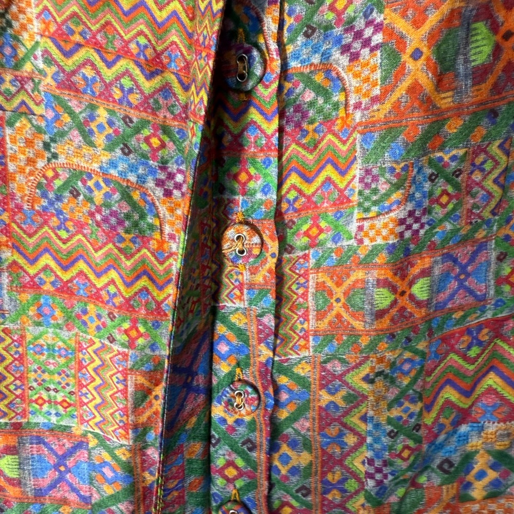 Women's Multicolor Patterned Maxi Skirt - Picture 3 of 13